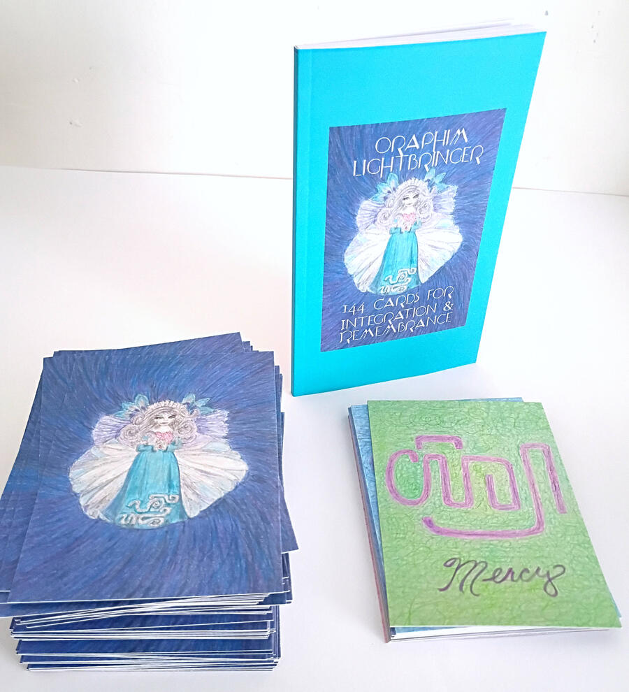 Oraphim Lightbringer Cards and Book