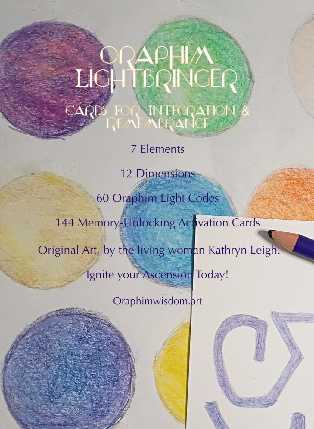 Oraphim Lightbringer Card promo Description of 144 card set contents